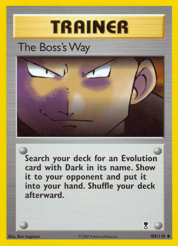 The Boss's Way (105/110) [Legendary Collection] | Card Merchant Takapuna