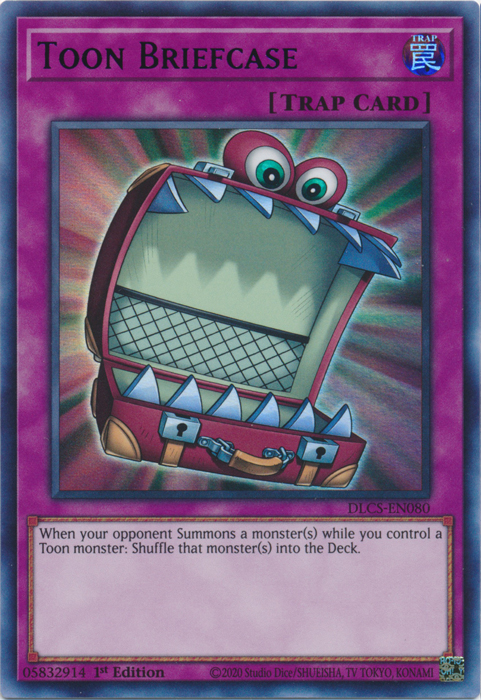 Toon Briefcase (Purple) [DLCS-EN080] Ultra Rare | Card Merchant Takapuna