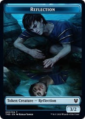 Reflection // Satyr Double-Sided Token [Theros Beyond Death Tokens] | Card Merchant Takapuna