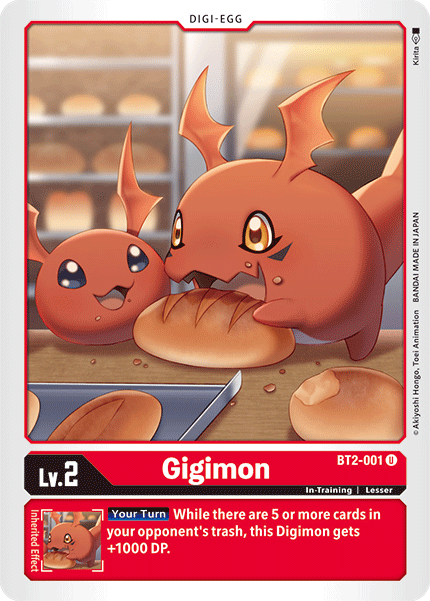 Gigimon [BT2-001] [Release Special Booster Ver.1.5] | Card Merchant Takapuna