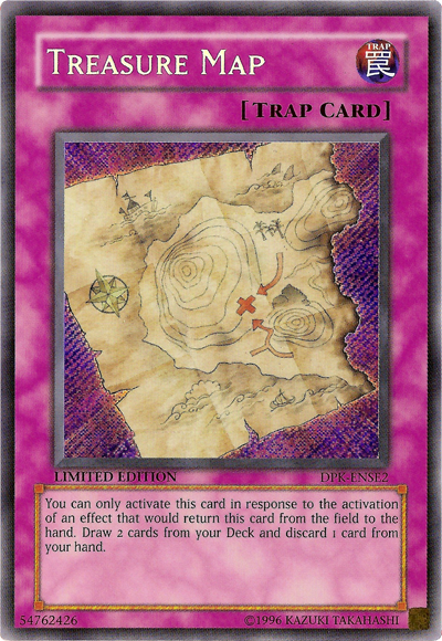 Treasure Map [DPK-ENSE2] Secret Rare | Card Merchant Takapuna