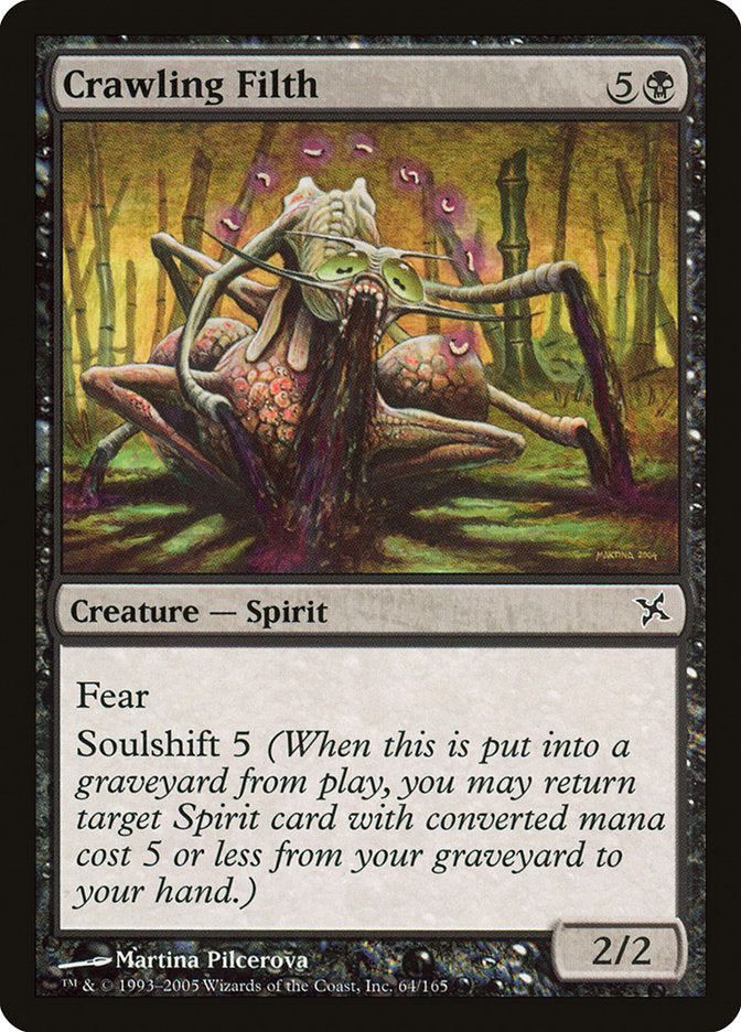 Crawling Filth [Betrayers of Kamigawa] | Card Merchant Takapuna