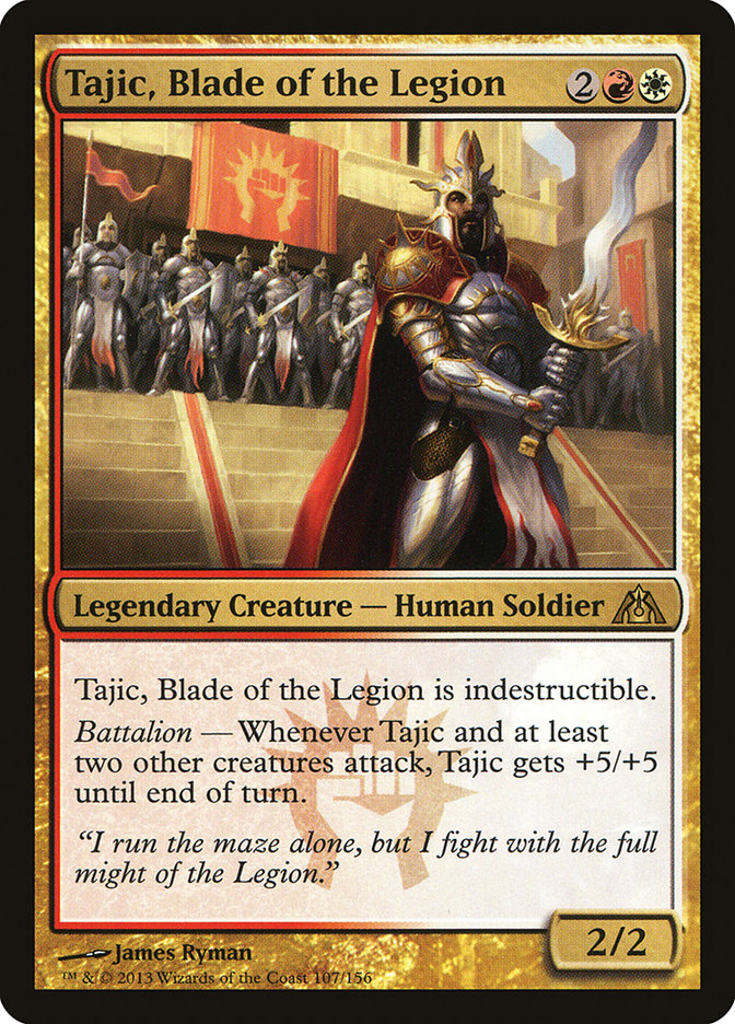 Tajic, Blade of the Legion [Dragon's Maze] | Card Merchant Takapuna