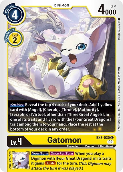 Gatomon [EX3-030] [Revision Pack Cards] | Card Merchant Takapuna