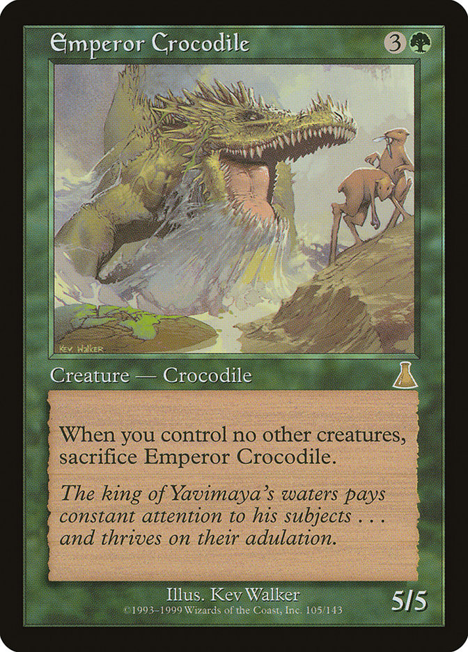 Emperor Crocodile [Urza's Destiny] | Card Merchant Takapuna