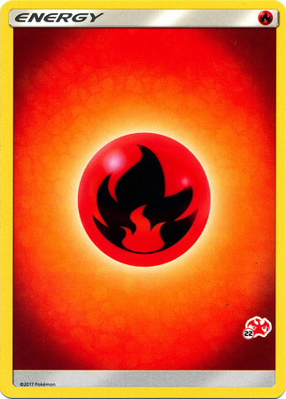 Fire Energy (Charizard Stamp #22) [Battle Academy 2020] | Card Merchant Takapuna