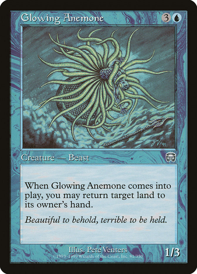 Glowing Anemone [Mercadian Masques] | Card Merchant Takapuna