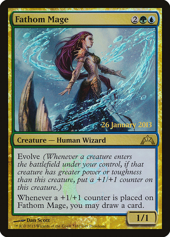 Fathom Mage [Gatecrash Prerelease Promos] | Card Merchant Takapuna