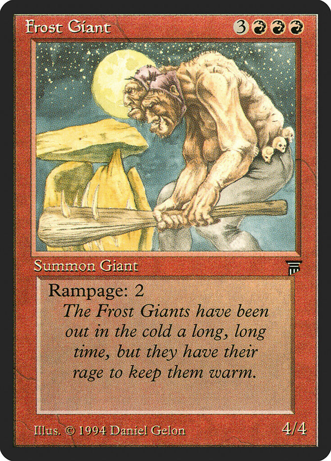 Frost Giant [Legends] | Card Merchant Takapuna