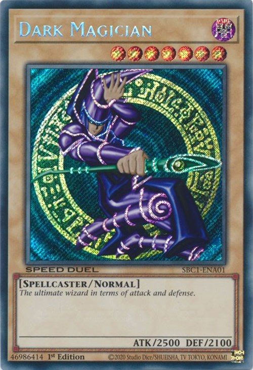 Dark Magician [SBC1-ENA01] Secret Rare | Card Merchant Takapuna