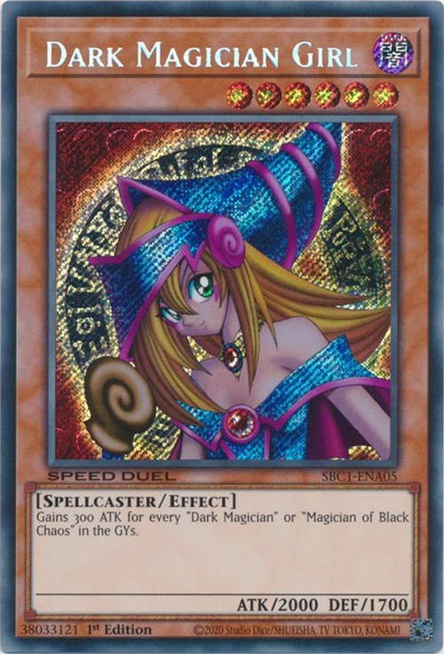 Dark Magician Girl [SBC1-ENA05] Secret Rare | Card Merchant Takapuna