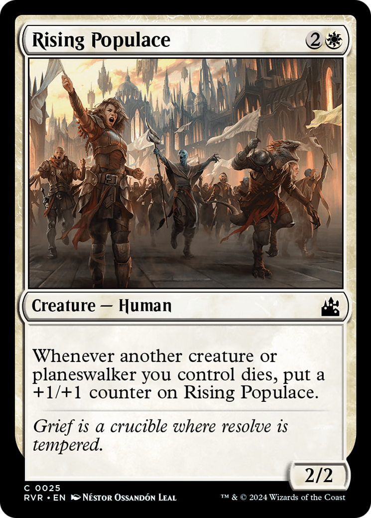 Rising Populace [Ravnica Remastered] | Card Merchant Takapuna