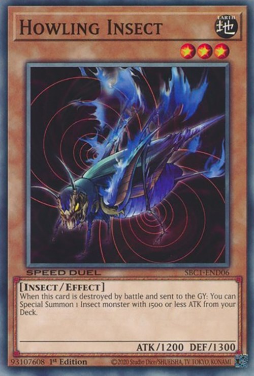 Howling Insect [SBC1-END06] Common | Card Merchant Takapuna