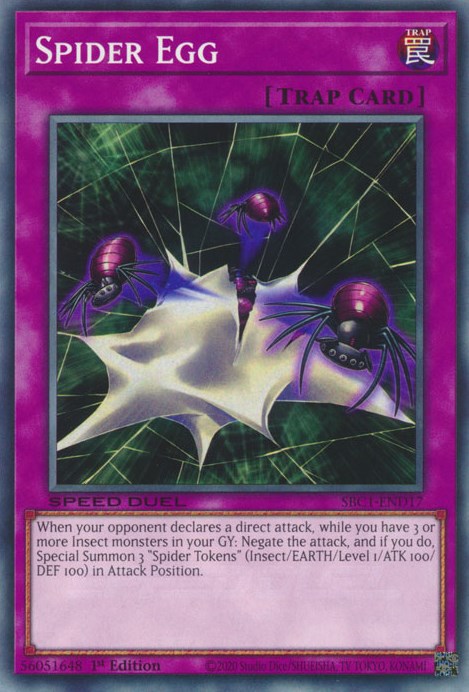 Spider Egg [SBC1-END17] Common | Card Merchant Takapuna