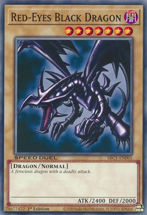 Red-Eyes Black Dragon [SBC1-ENF01] Common | Card Merchant Takapuna