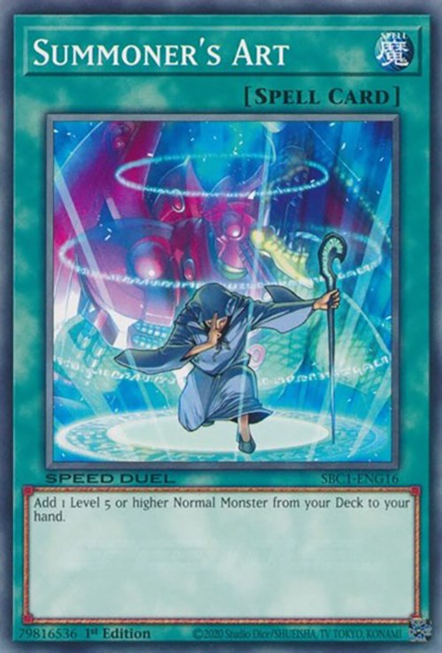 Summoner's Art [SBC1-ENG16] Common | Card Merchant Takapuna