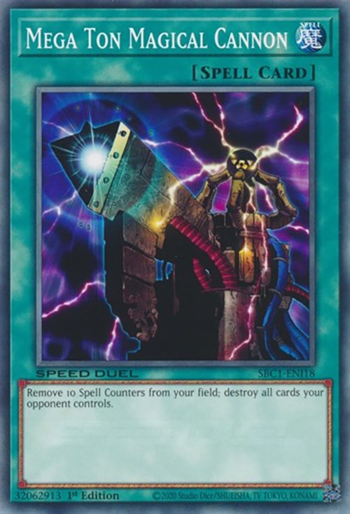 Mega Ton Magical Cannon [SBC1-ENI18] Common | Card Merchant Takapuna