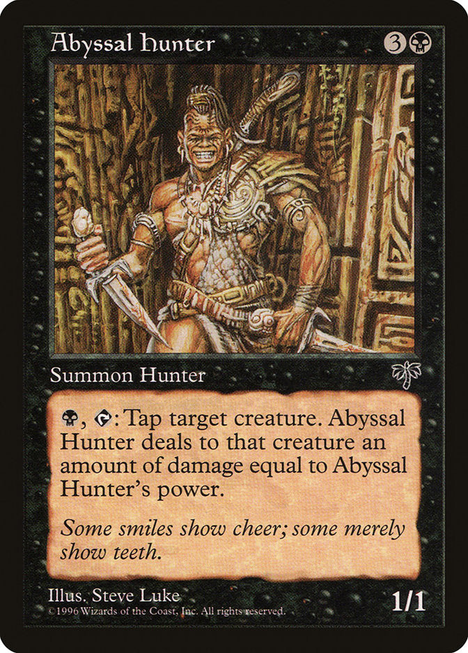 Abyssal Hunter [Mirage] | Card Merchant Takapuna