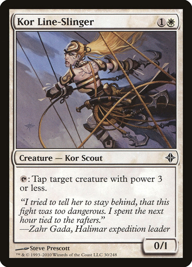 Kor Line-Slinger [Rise of the Eldrazi] | Card Merchant Takapuna