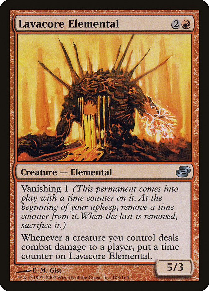 Lavacore Elemental [Planar Chaos] | Card Merchant Takapuna