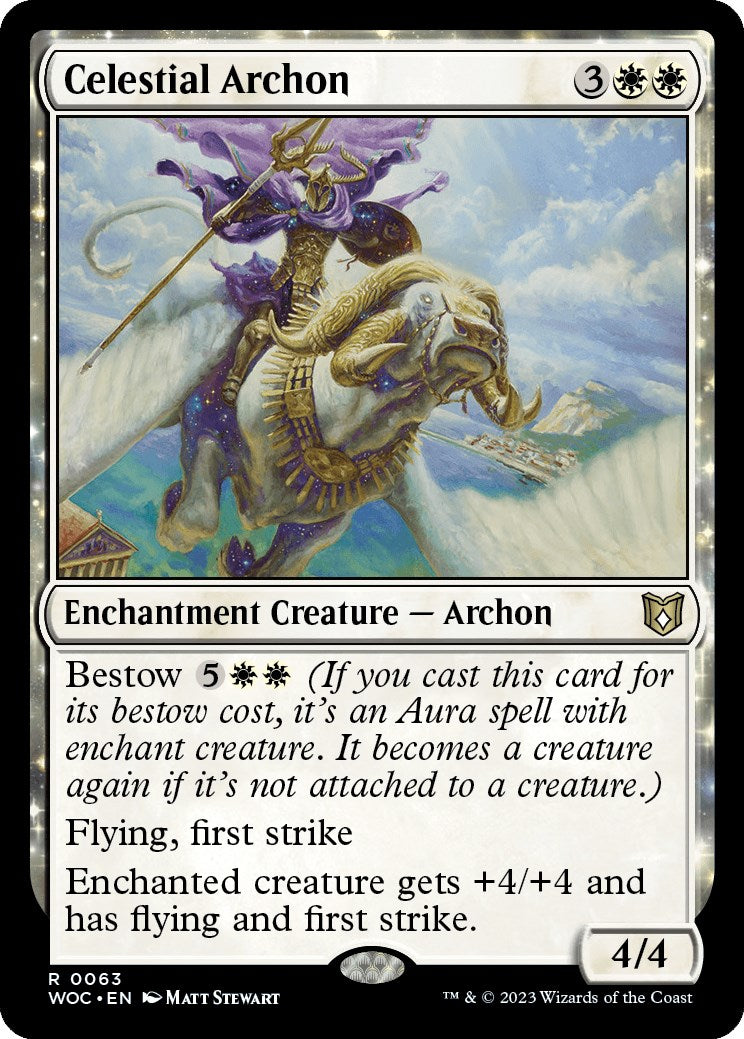 Celestial Archon [Wilds of Eldraine Commander] | Card Merchant Takapuna