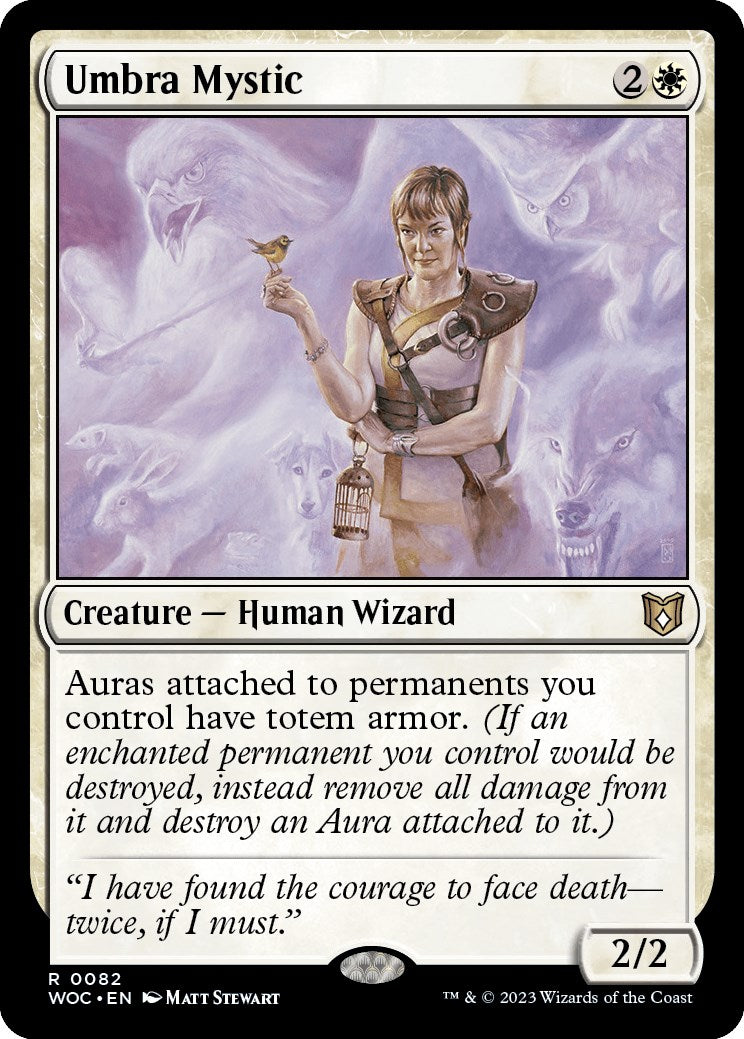 Umbra Mystic [Wilds of Eldraine Commander] | Card Merchant Takapuna