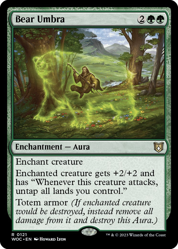 Bear Umbra [Wilds of Eldraine Commander] | Card Merchant Takapuna