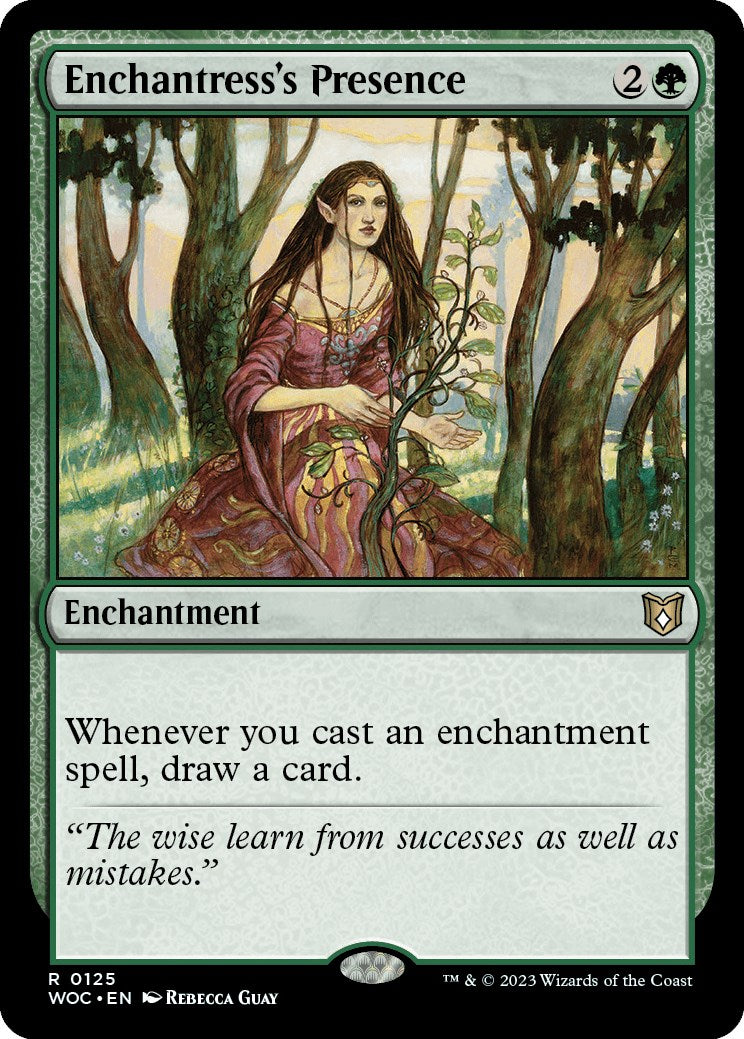 Enchantress's Presence [Wilds of Eldraine Commander] | Card Merchant Takapuna