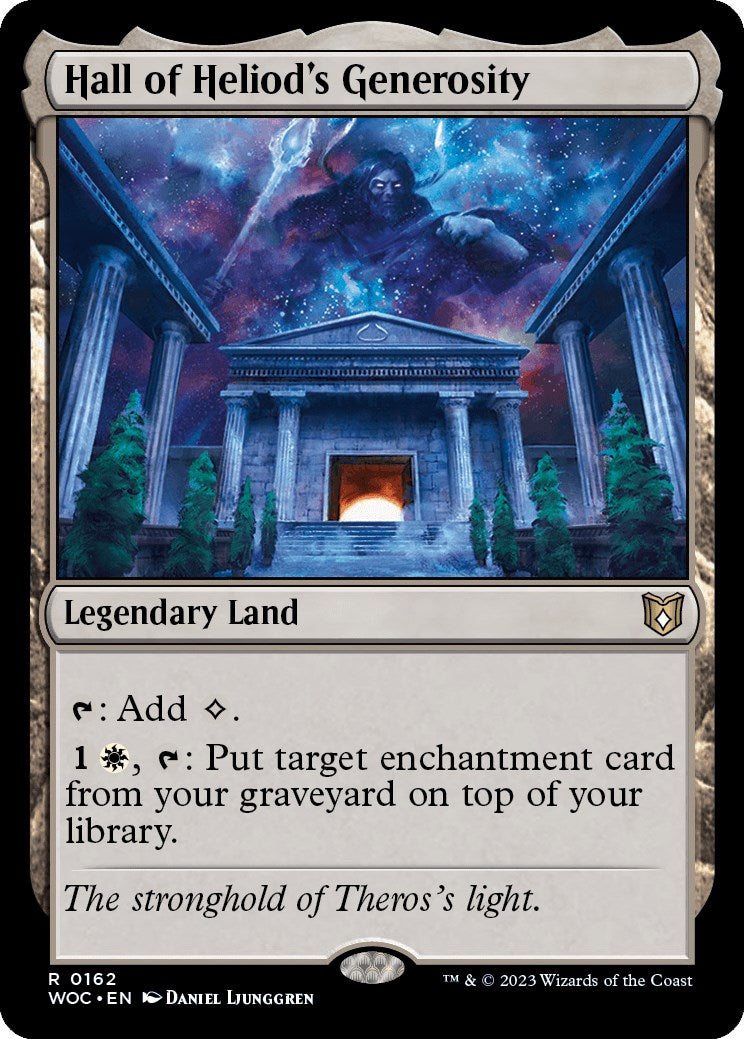 Hall of Heliod's Generosity [Wilds of Eldraine Commander] | Card Merchant Takapuna