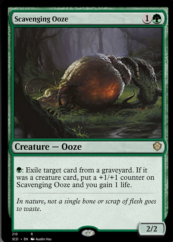 Scavenging Ooze [Starter Commander Decks] | Card Merchant Takapuna