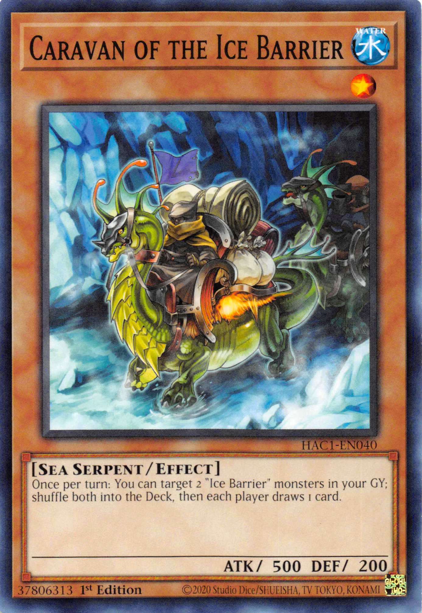 Caravan of the Ice Barrier [HAC1-EN040] Common | Card Merchant Takapuna