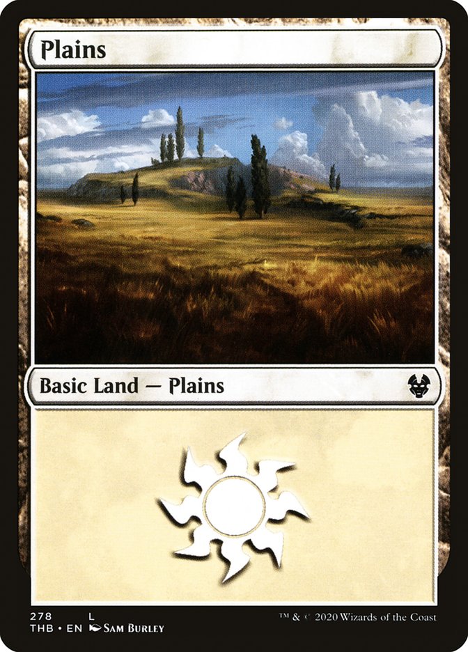 Plains (278) [Theros Beyond Death] | Card Merchant Takapuna