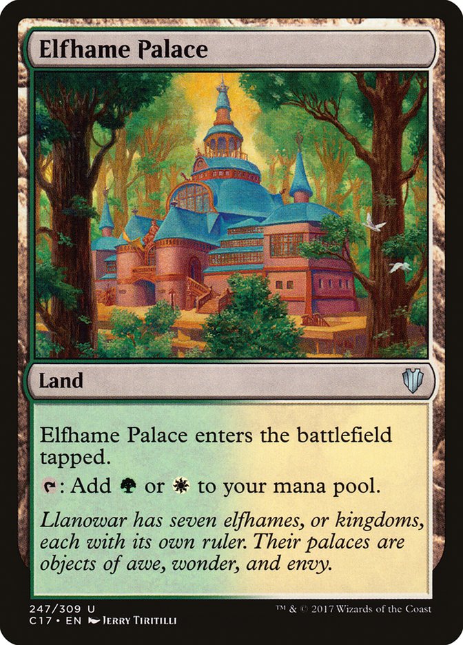 Elfhame Palace [Commander 2017] | Card Merchant Takapuna