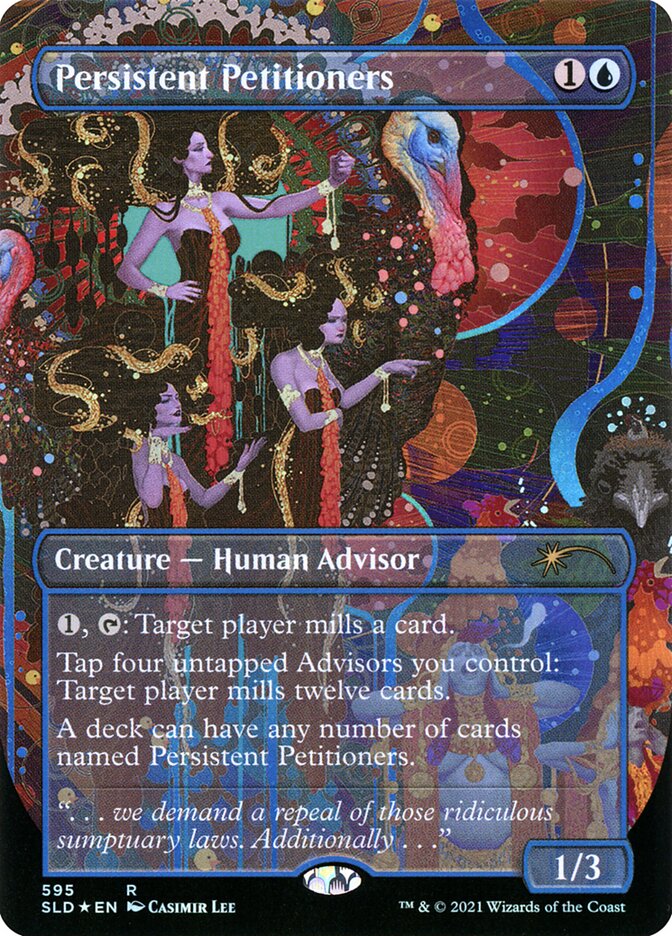 Persistent Petitioners (595) [Secret Lair Drop Promos] | Card Merchant Takapuna