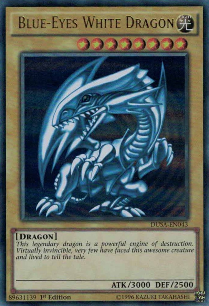 Blue-Eyes White Dragon [DUSA-EN043] Ultra Rare | Card Merchant Takapuna