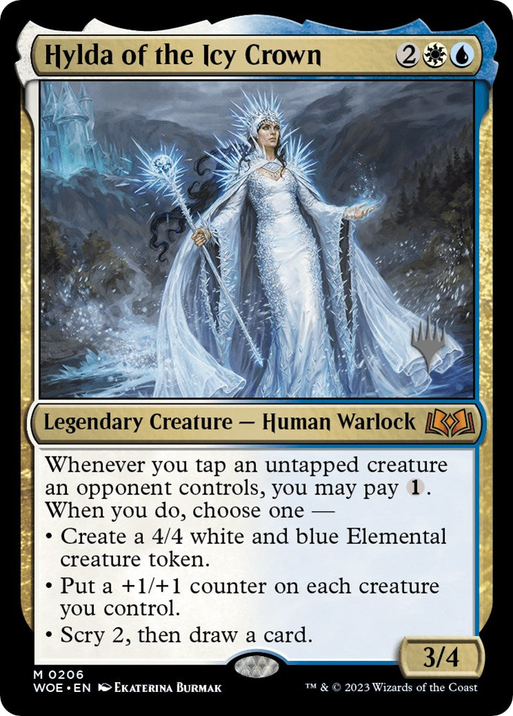 Hylda of the Icy Crown (Promo Pack) [Wilds of Eldraine Promos] | Card Merchant Takapuna