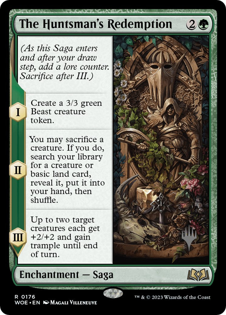 The Huntsman's Redemption (Promo Pack) [Wilds of Eldraine Promos] | Card Merchant Takapuna