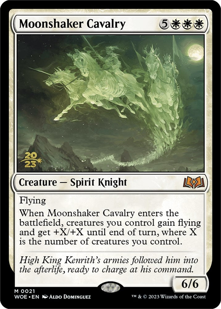 Moonshaker Cavalry [Wilds of Eldraine Prerelease Promos] | Card Merchant Takapuna