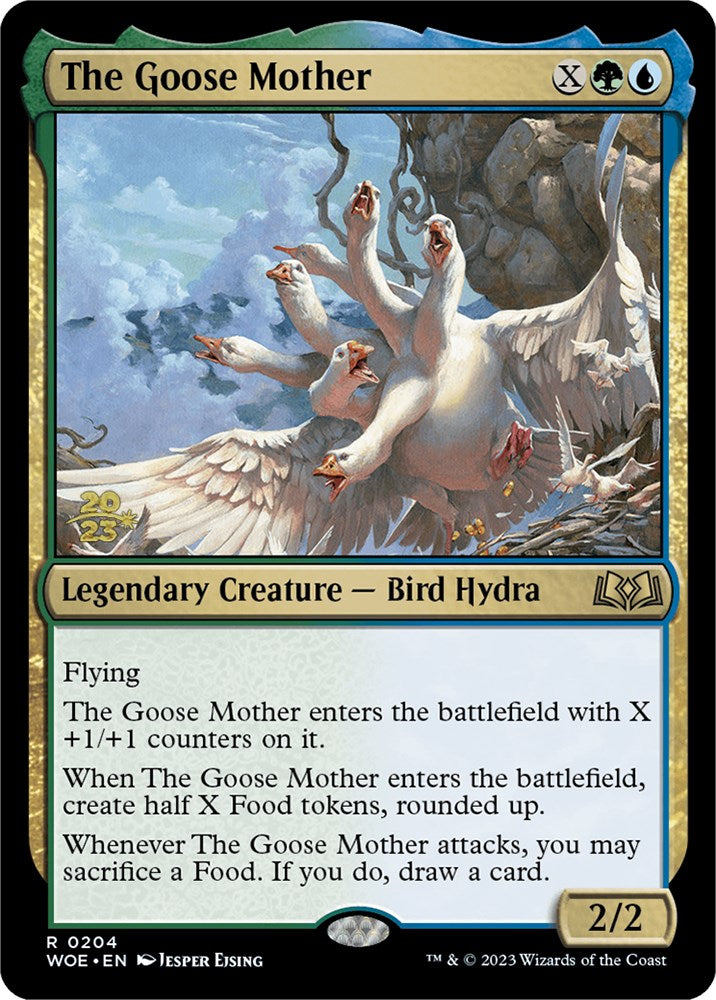 The Goose Mother [Wilds of Eldraine Prerelease Promos] | Card Merchant Takapuna