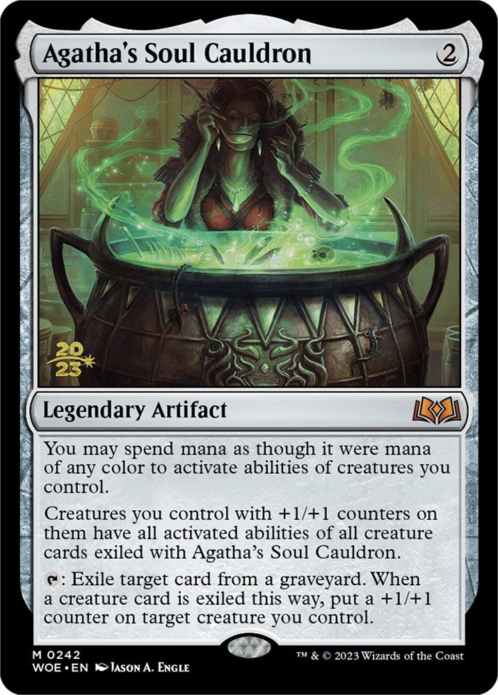 Agatha's Soul Cauldron [Wilds of Eldraine Prerelease Promos] | Card Merchant Takapuna