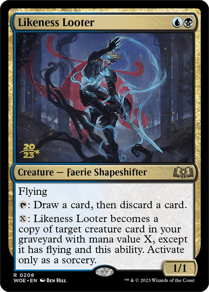 Likeness Looter [Wilds of Eldraine Prerelease Promos] | Card Merchant Takapuna