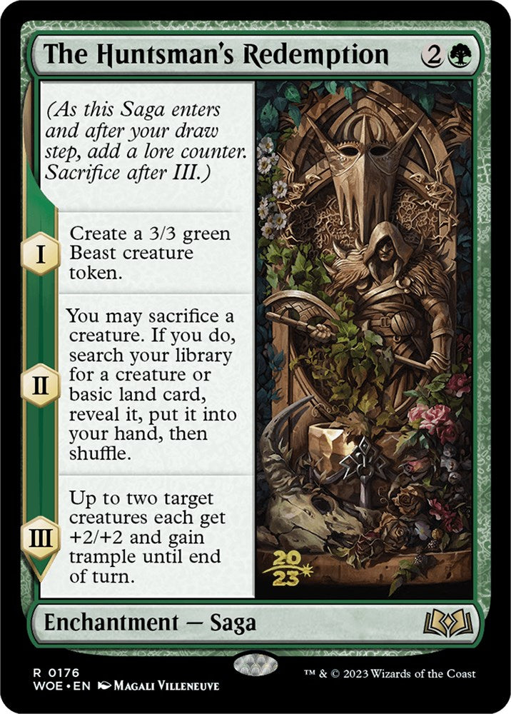 The Huntsman's Redemption [Wilds of Eldraine Prerelease Promos] | Card Merchant Takapuna