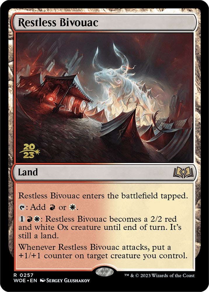 Restless Bivouac [Wilds of Eldraine Prerelease Promos] | Card Merchant Takapuna