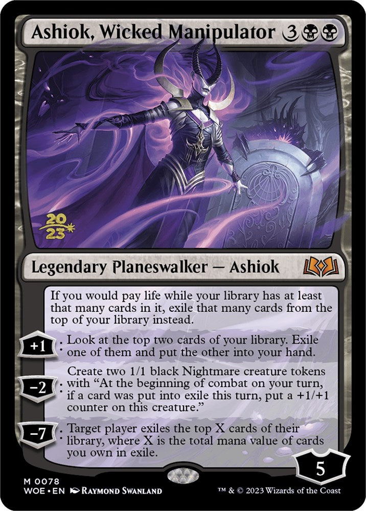 Ashiok, Wicked Manipulator [Wilds of Eldraine Prerelease Promos] | Card Merchant Takapuna