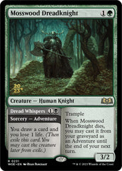 Mosswood Dreadknight // Dread Whispers [Wilds of Eldraine Prerelease Promos] | Card Merchant Takapuna