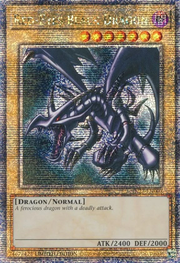 Red-Eyes Black Dragon [TN23-EN003] Quarter Century Secret Rare | Card Merchant Takapuna