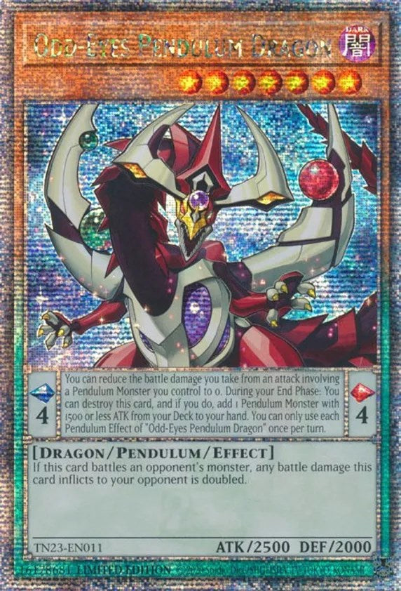 Odd-Eyes Pendulum Dragon [TN23-EN011] Quarter Century Secret Rare | Card Merchant Takapuna