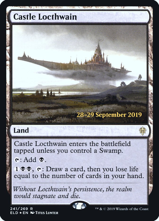 Castle Locthwain [Throne of Eldraine Prerelease Promos] | Card Merchant Takapuna