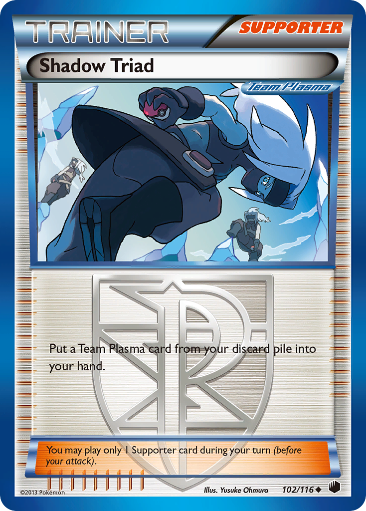 Shadow Triad (102/116) [Black & White: Plasma Freeze] | Card Merchant Takapuna