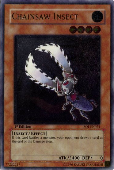 Chainsaw Insect (UTR) [SOI-EN021] Ultimate Rare | Card Merchant Takapuna